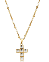 Halskette Sagapo Dame in Stahl SRD06